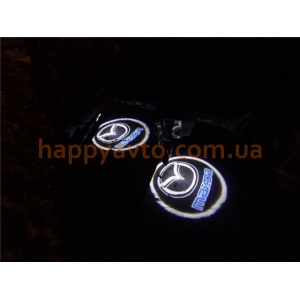 Подсветка дверей авто - Mazda